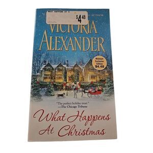What happens at Christmas by Victoria Alexander zebra historical romance books i